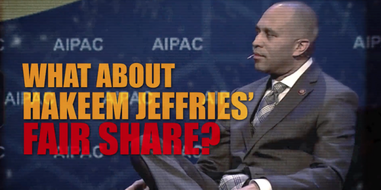 AR2 Calls on House Democrats to Demand Hakeem Jeffries Pay His Fair Share